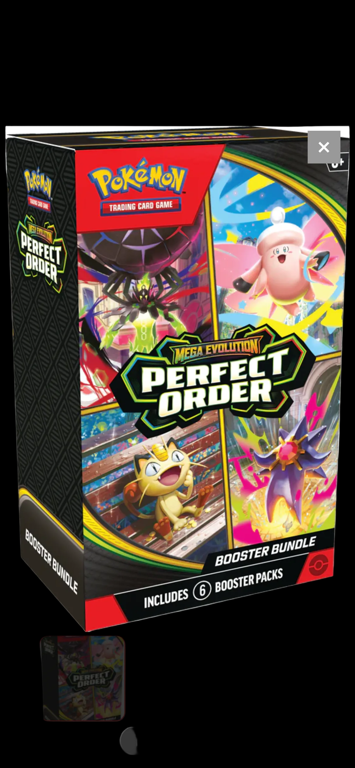 Pokemon ME03 Perfect Order Booster Bundle