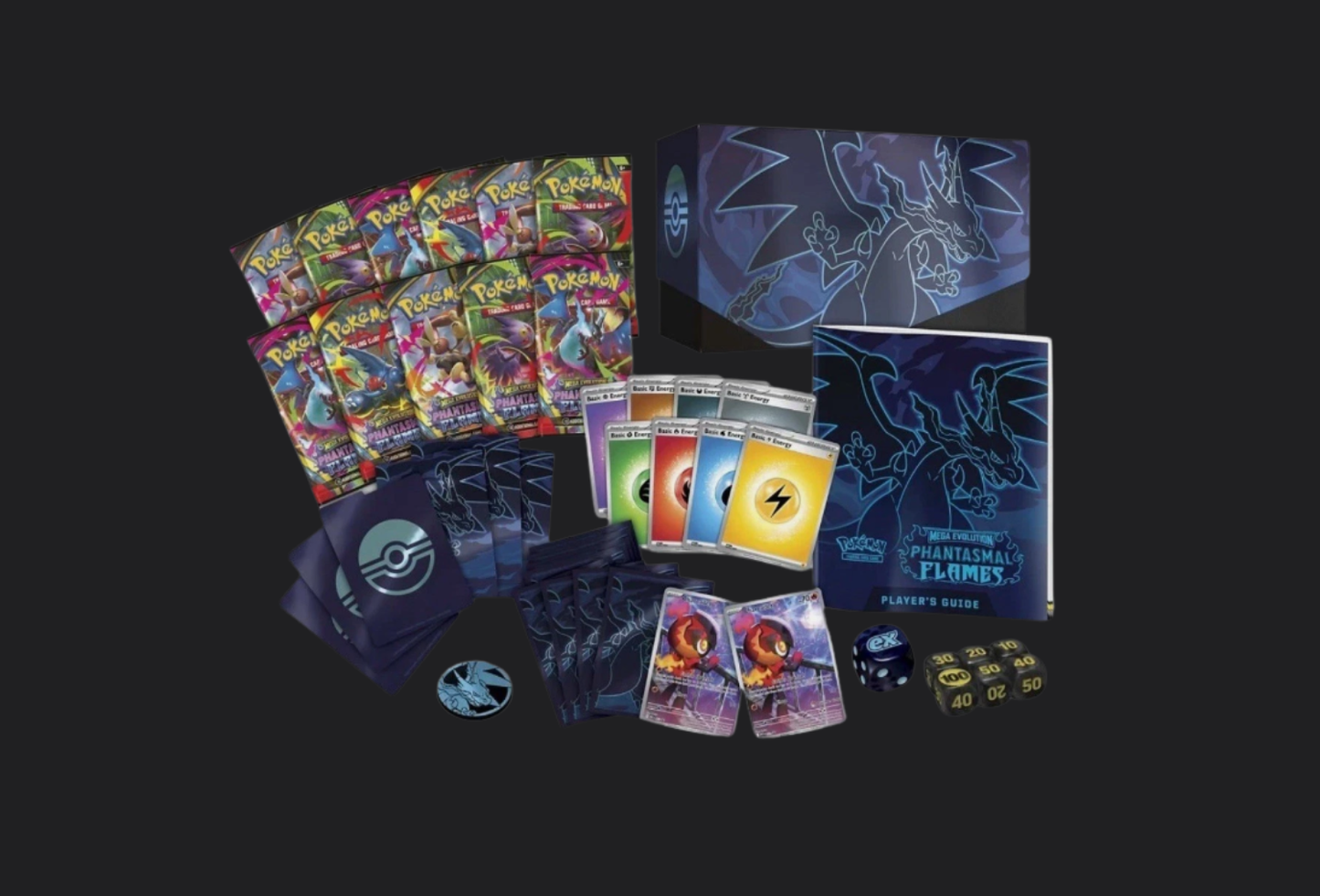 *Pokémon TCG: Mega Evolution-Phantasmal Flames Elite Trainer Box