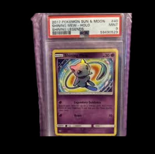 *DUCK RACE*Shining Mew - Holo psa 9