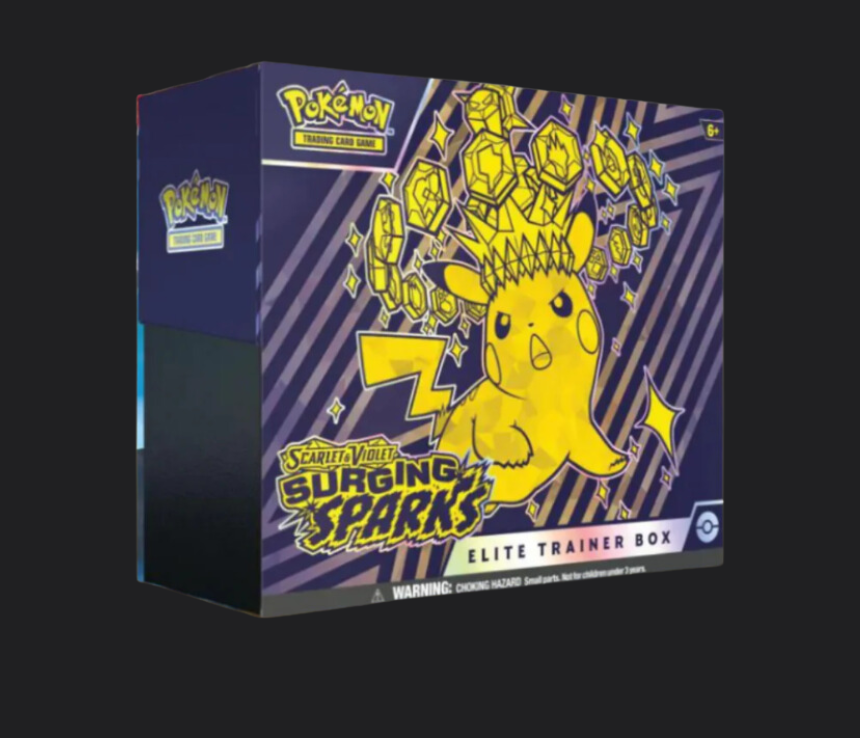 Pokémon TCG: Scarlet & Violet—Surging Sparks Elite Trainer Box