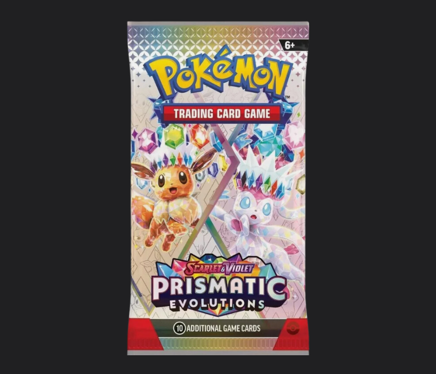 Pokémon TCG: Scarlet & Violet-Prismatic Evolutions Booster Pack