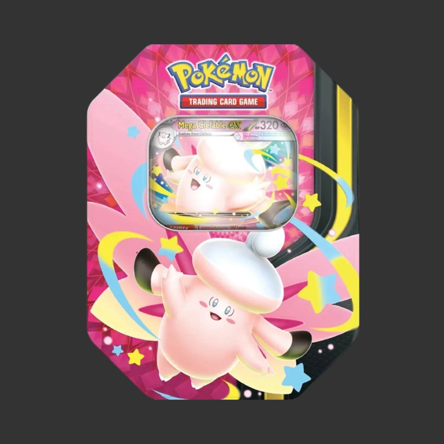 Pokemon TCG Moonlit Tin Mega Clefable
